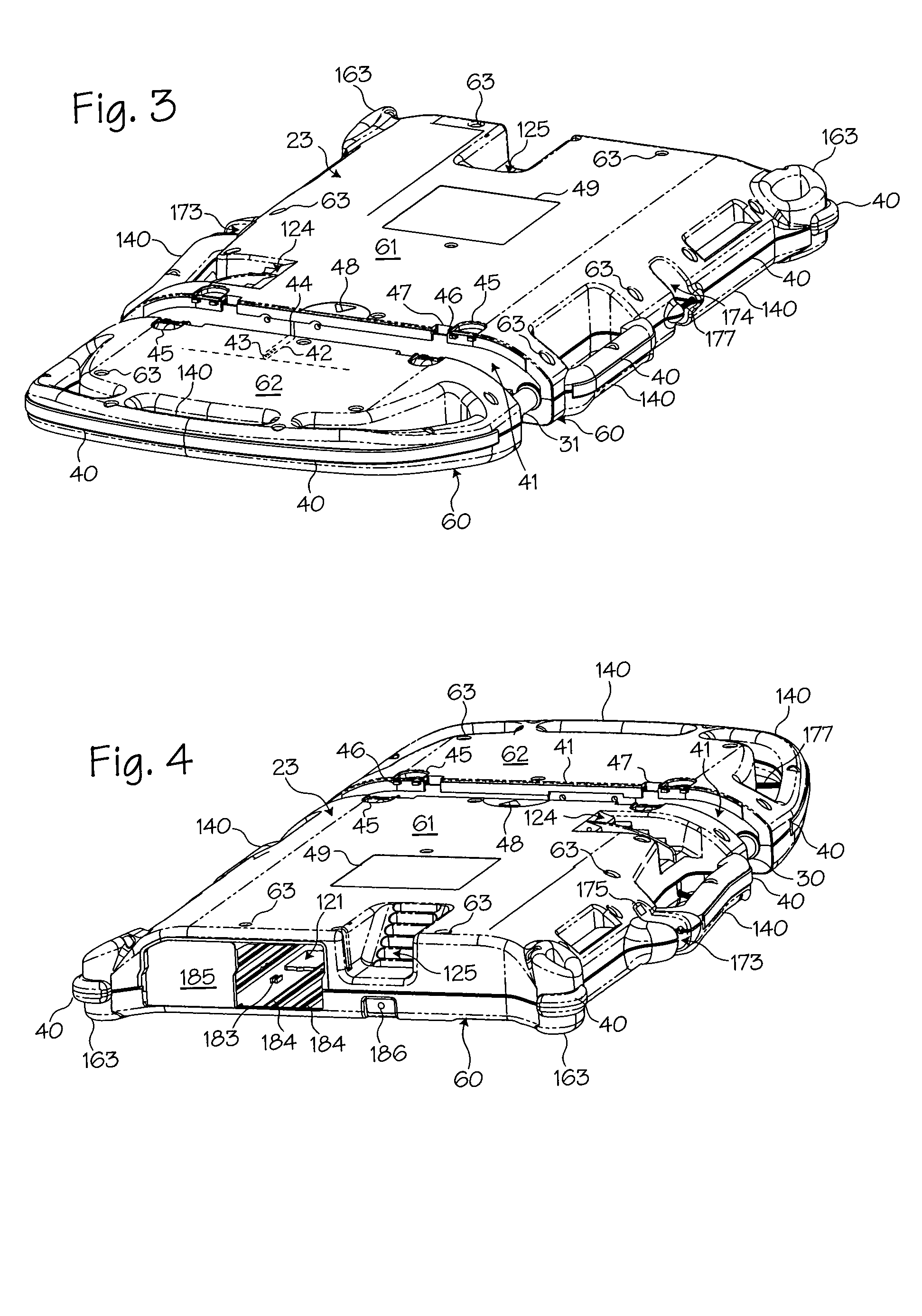 Lightweight electro-mechanical chest compression device