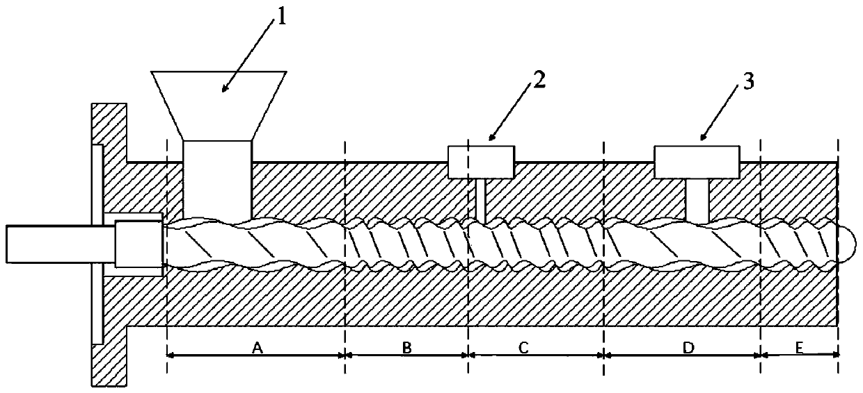 Blending processing method of graphene filled system based on series explosion effect