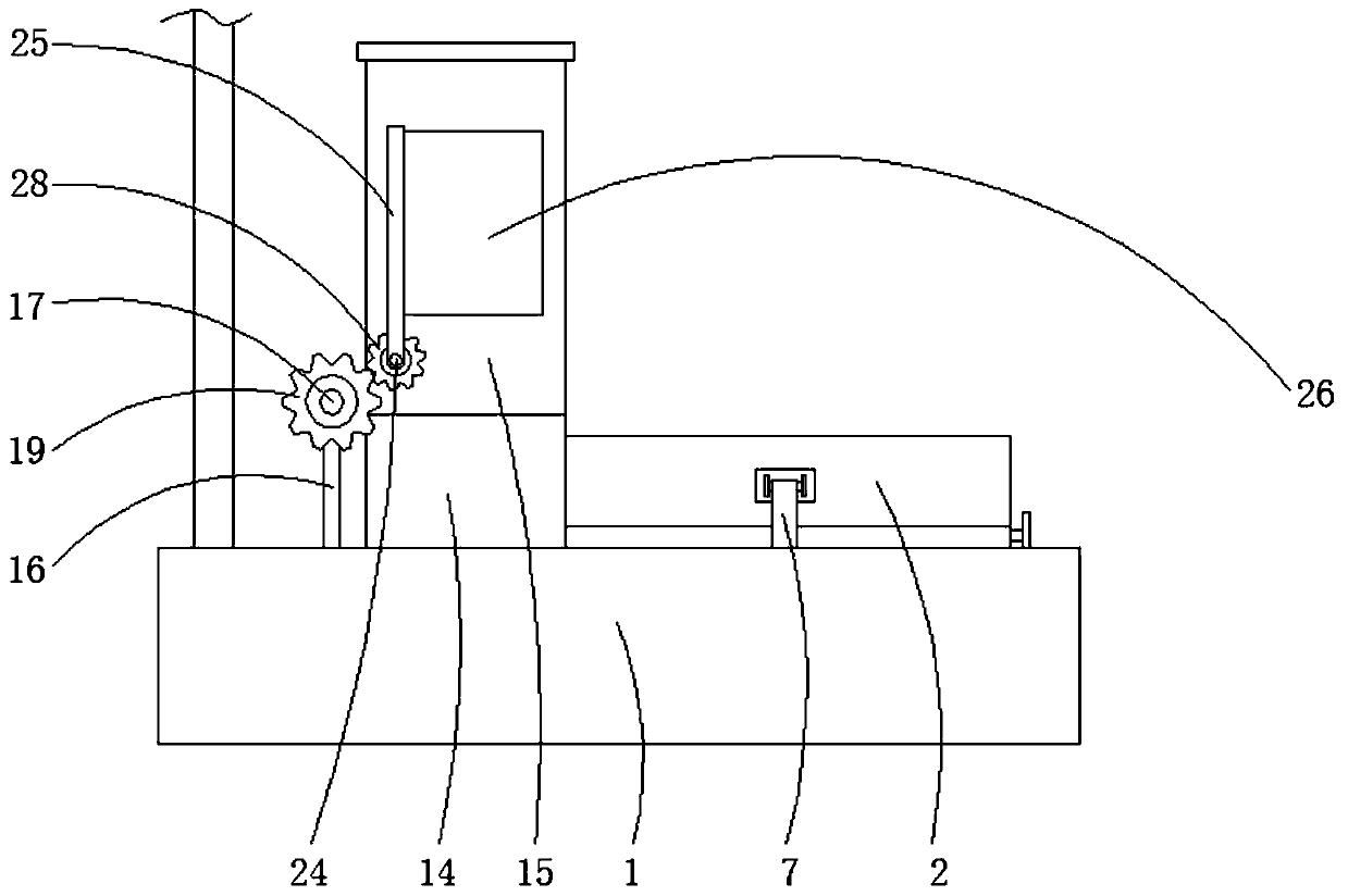 Automobile charging pile with parking guiding function