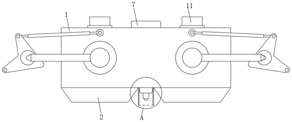 Parallel robot mechanical arm and control method thereof