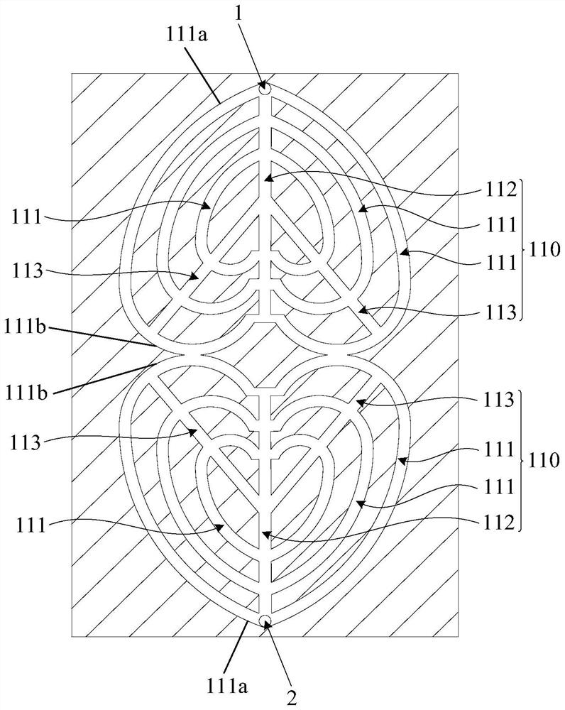 Liquid cooling heat dissipation device and liquid cooling heat dissipation system for high-power chip