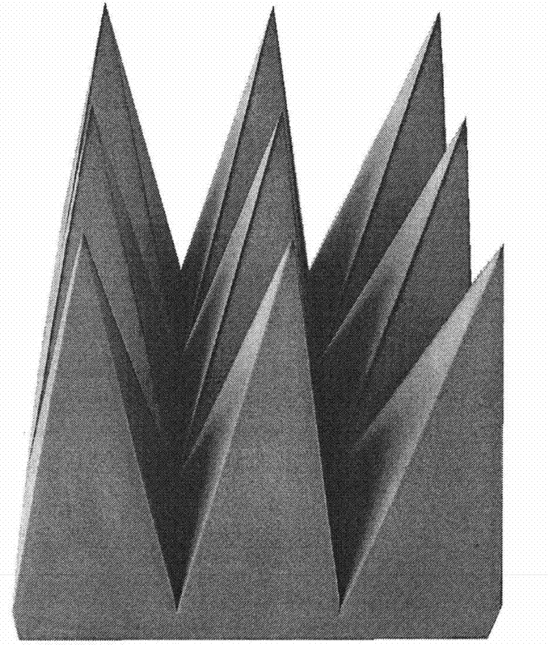 Foamed high-resilience polyurethane wave-absorbing material and preparation method thereof