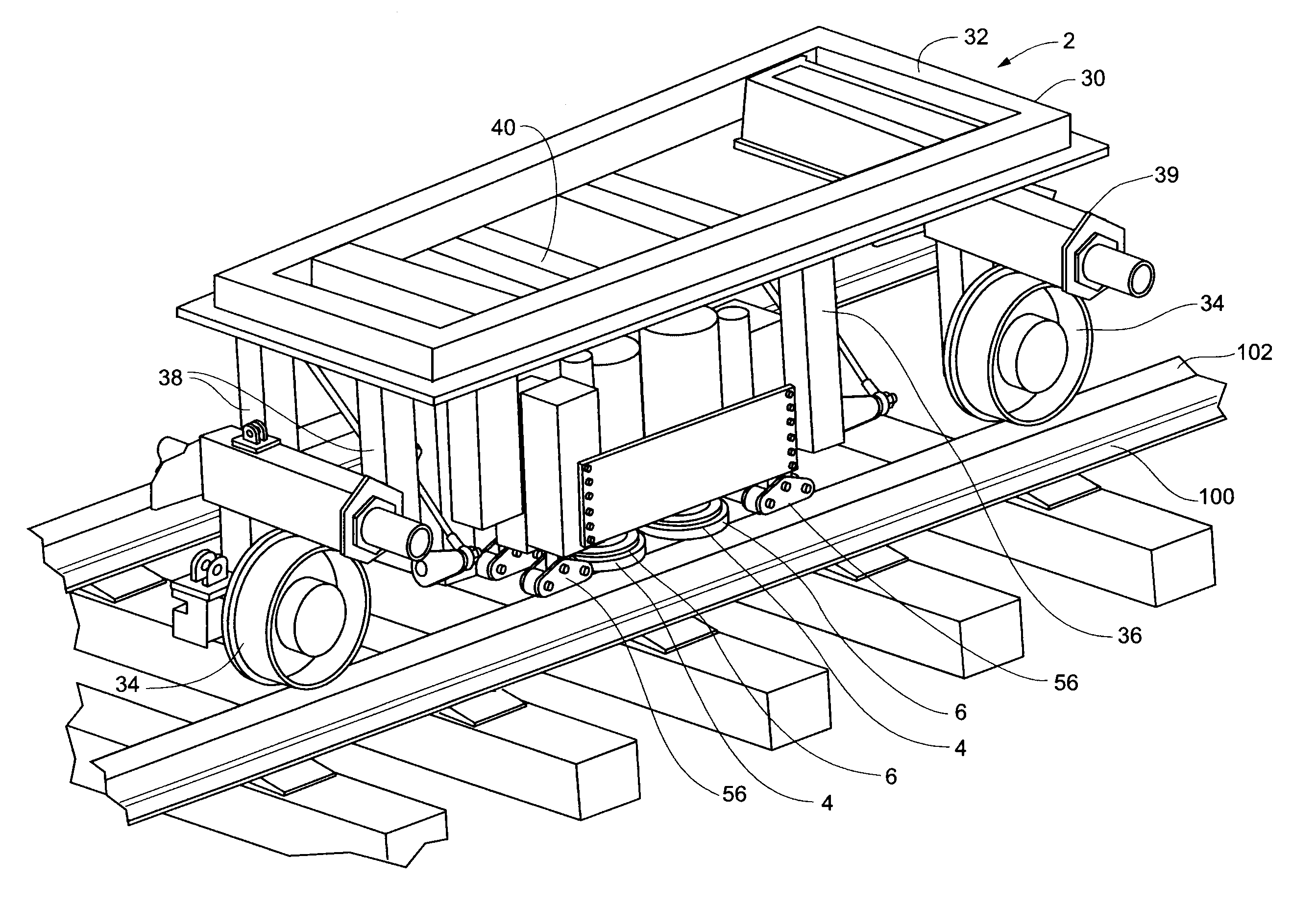 Method and apparatus for milling of railroad track