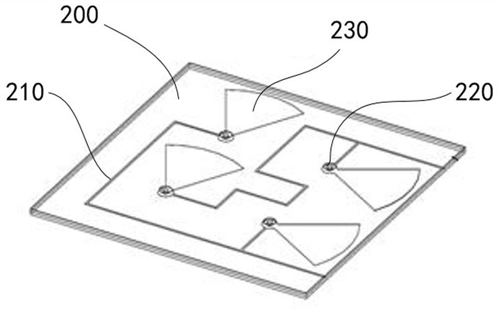 Adjustable electromagnetic array element and smart surface