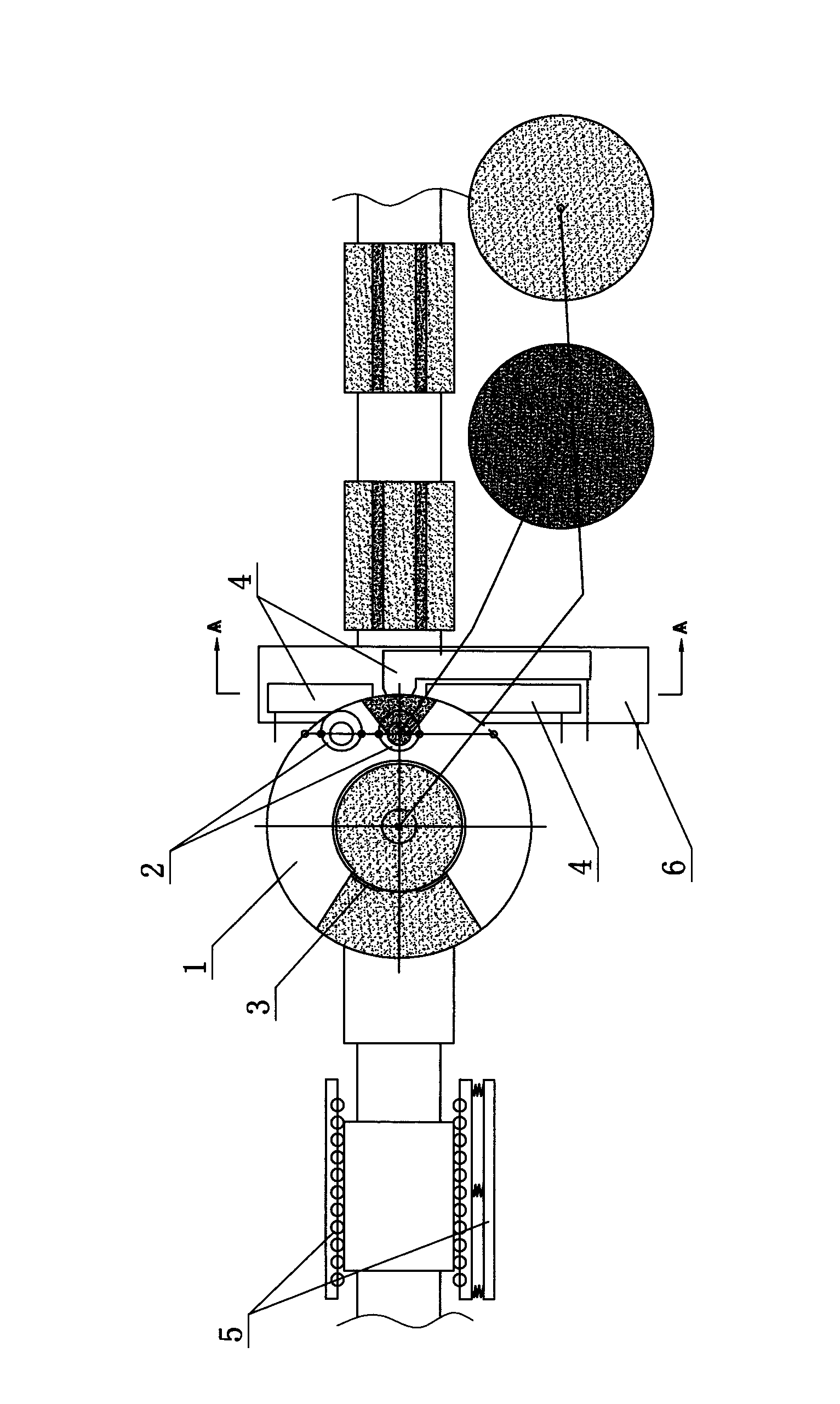 Bell jar type coating device capable of coating various glazes simultaneously