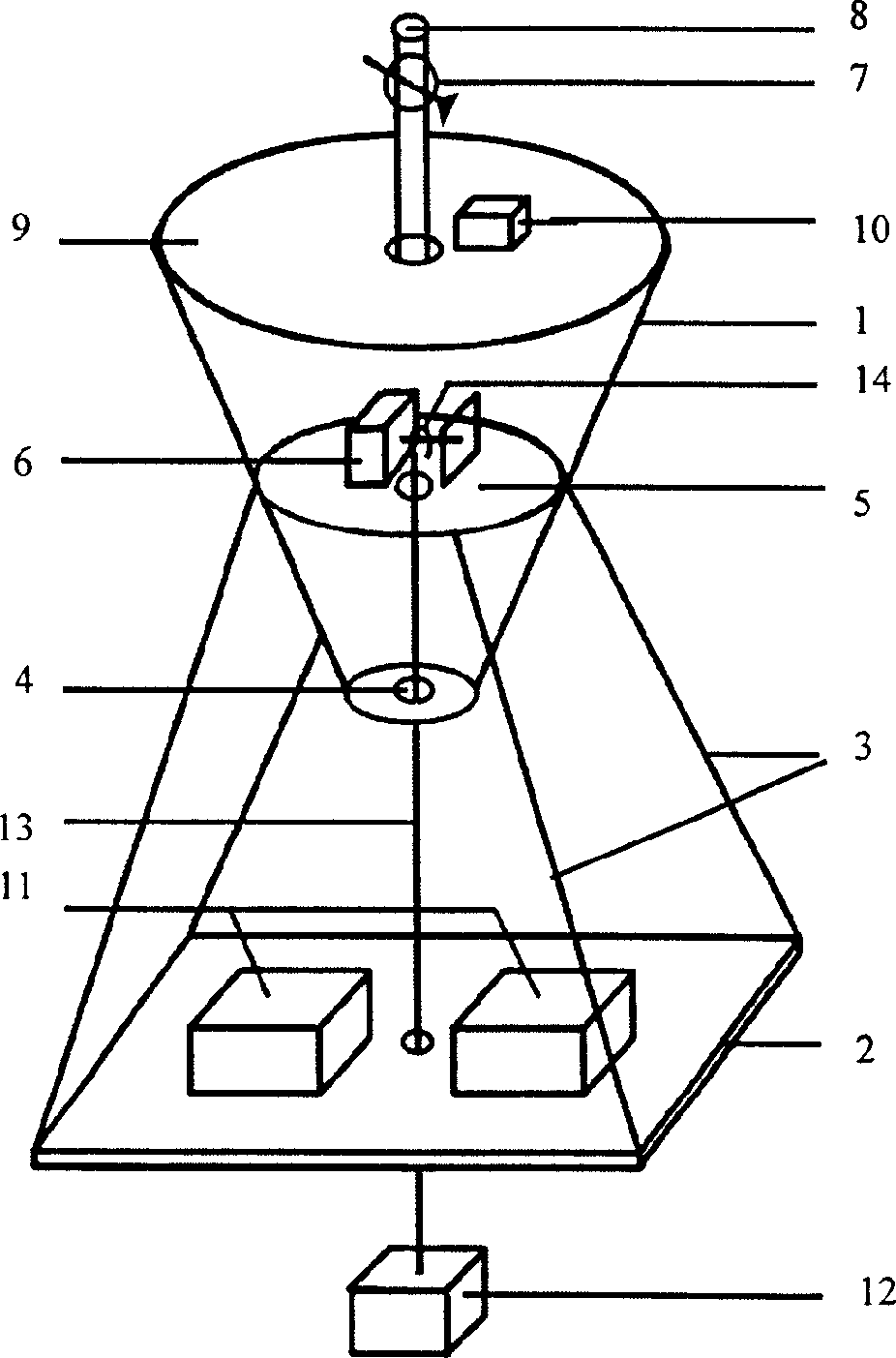 Driverless automatic returning deep submerged apparatus