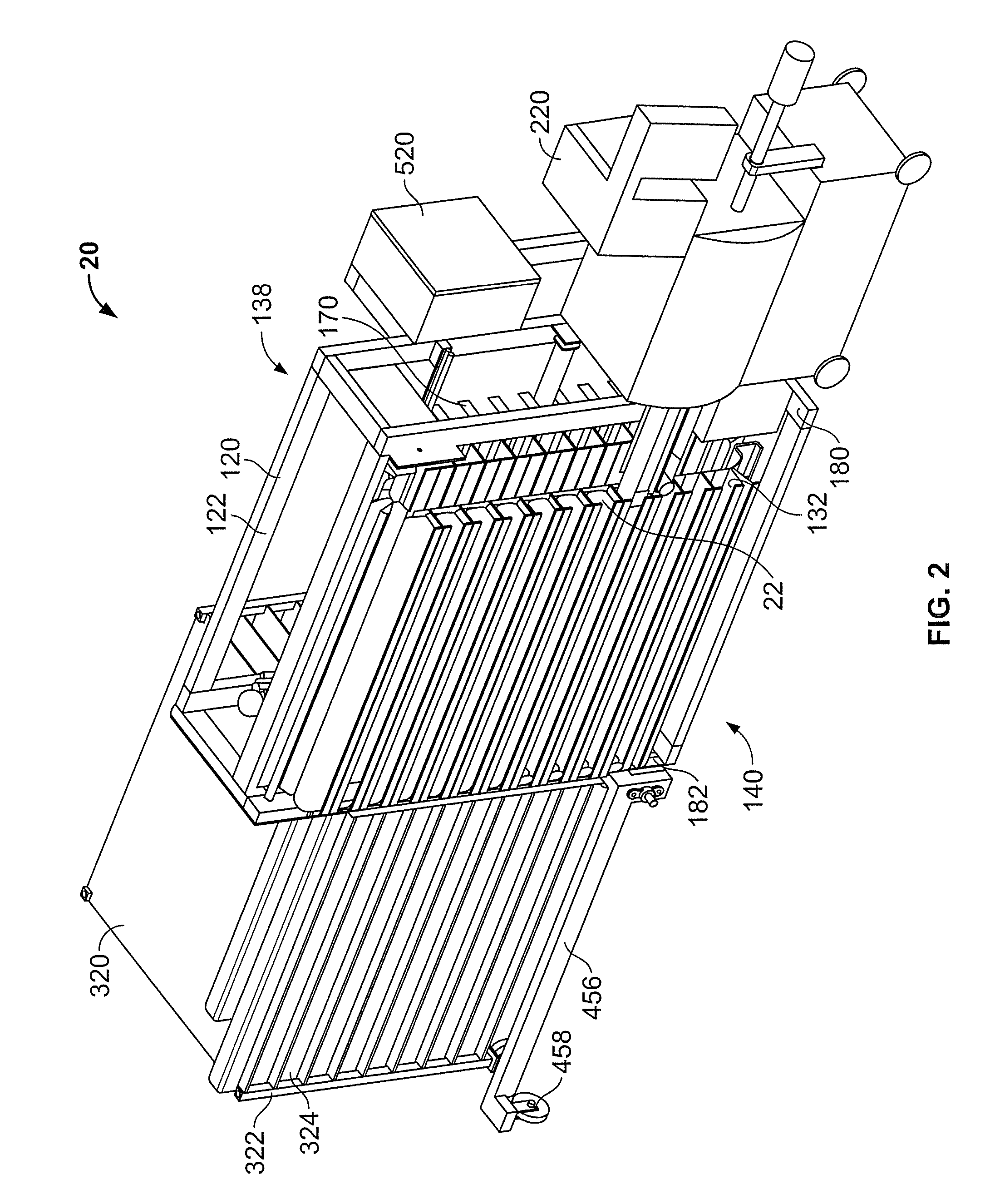 Automatic rack loader