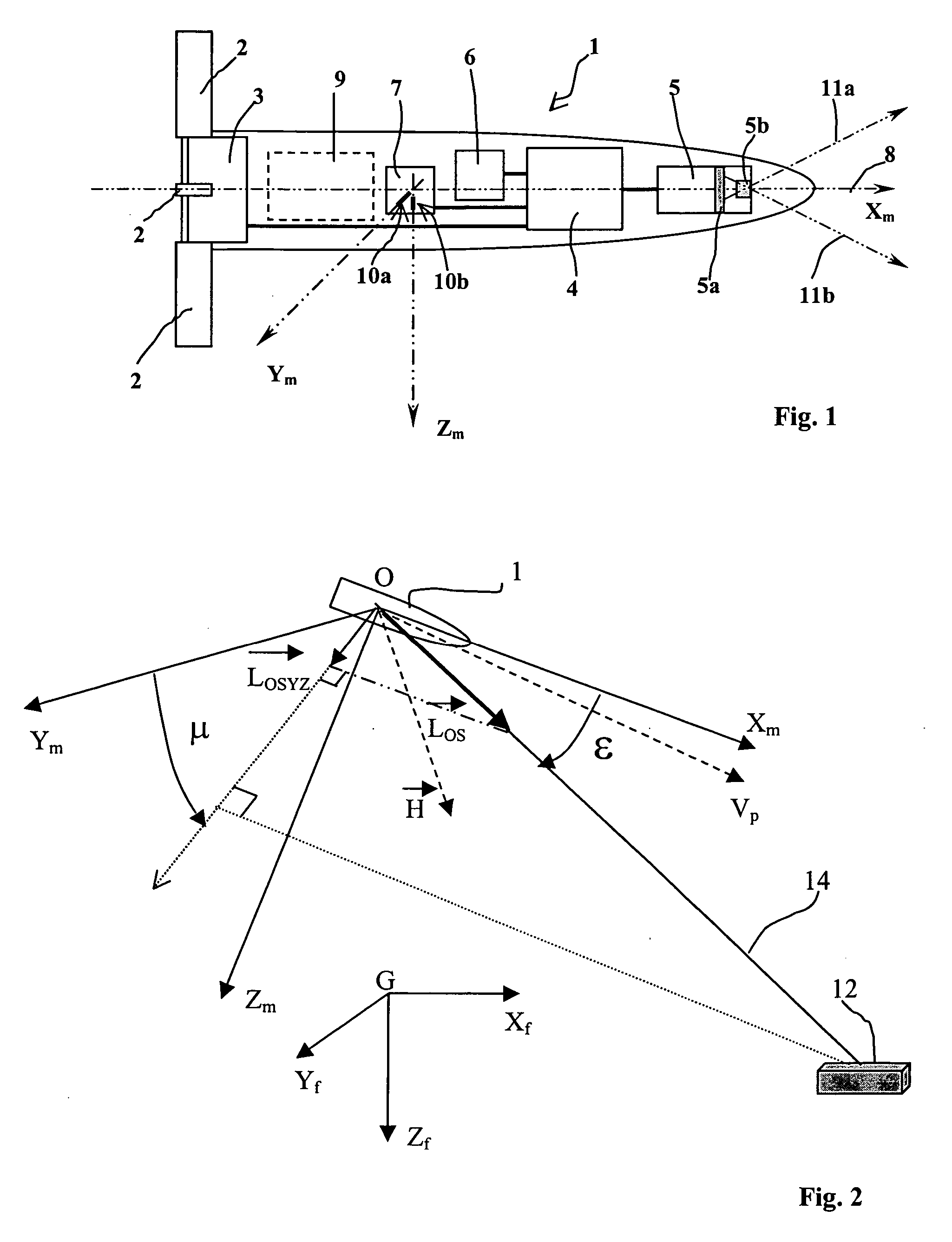 Processes and devices to guide and/or steer a projectile