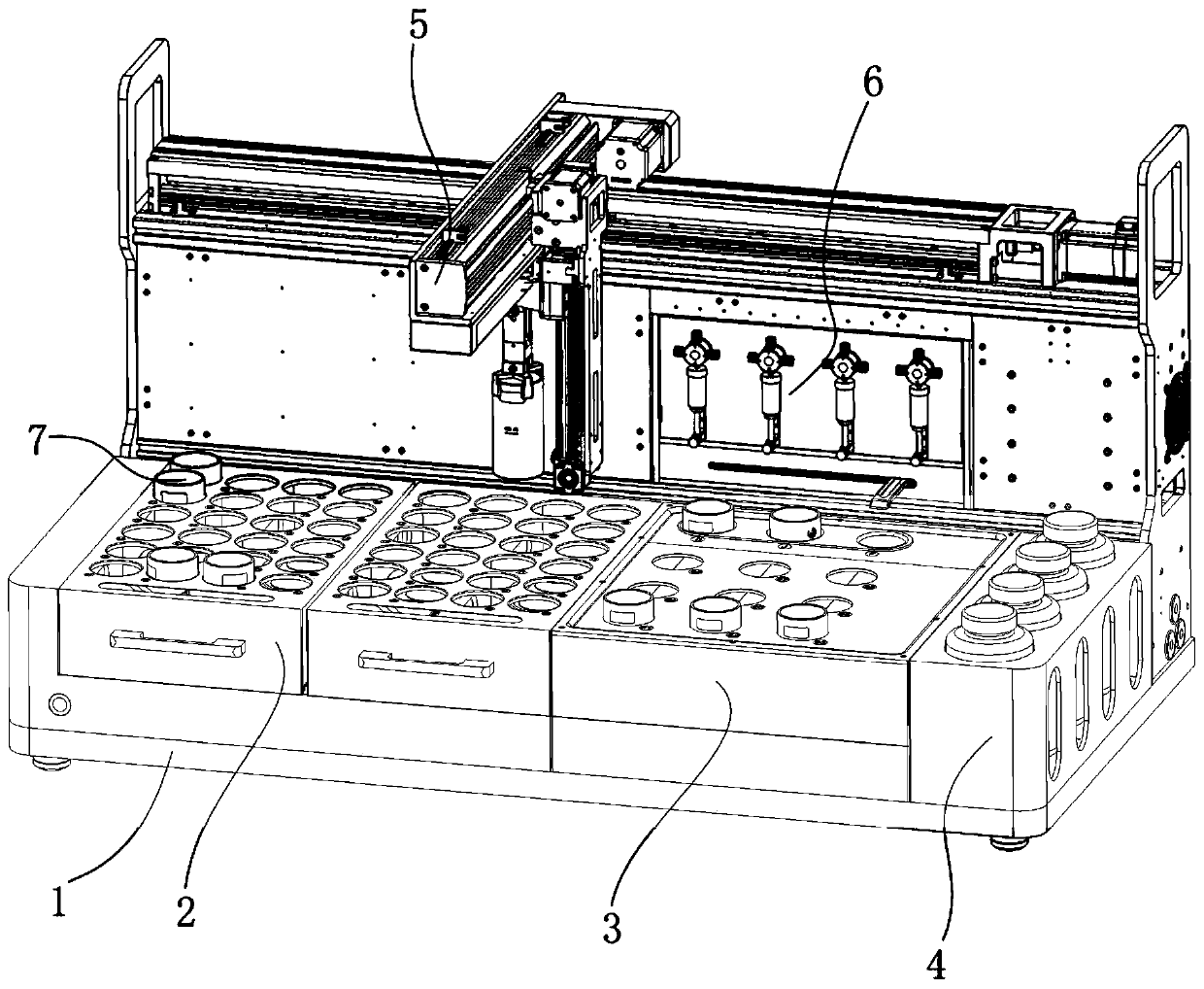 Modular automatic permanganate index analyzer