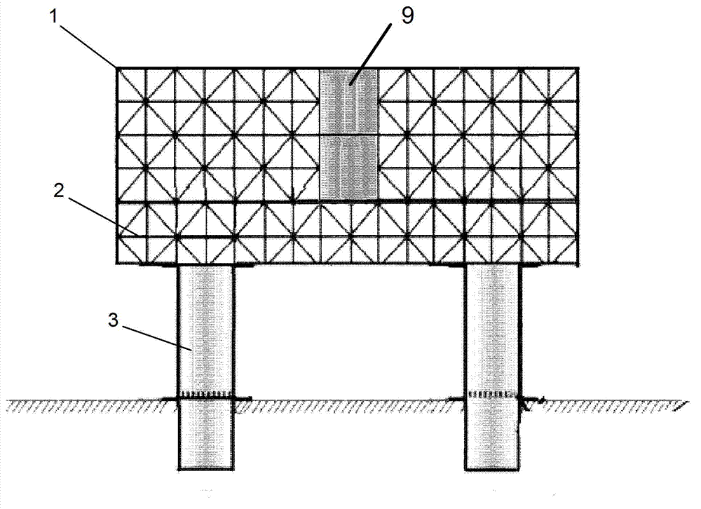 LED display screen, LED module assembly and assembling and disassembling method for LED display screen