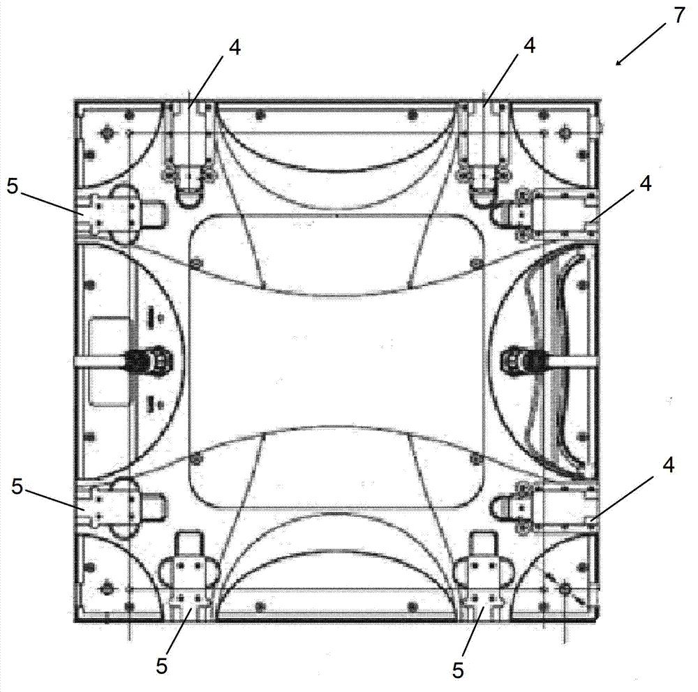 LED display screen, LED module assembly and assembling and disassembling method for LED display screen