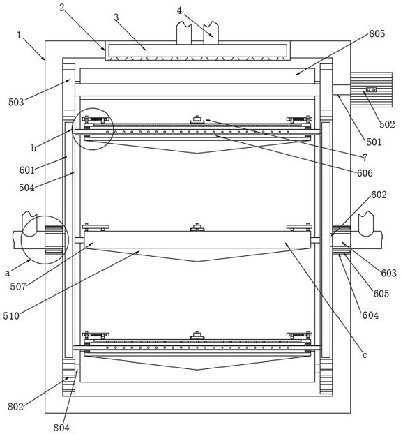 A multi-layer intelligent drying kiln for the production of ceramic tiles