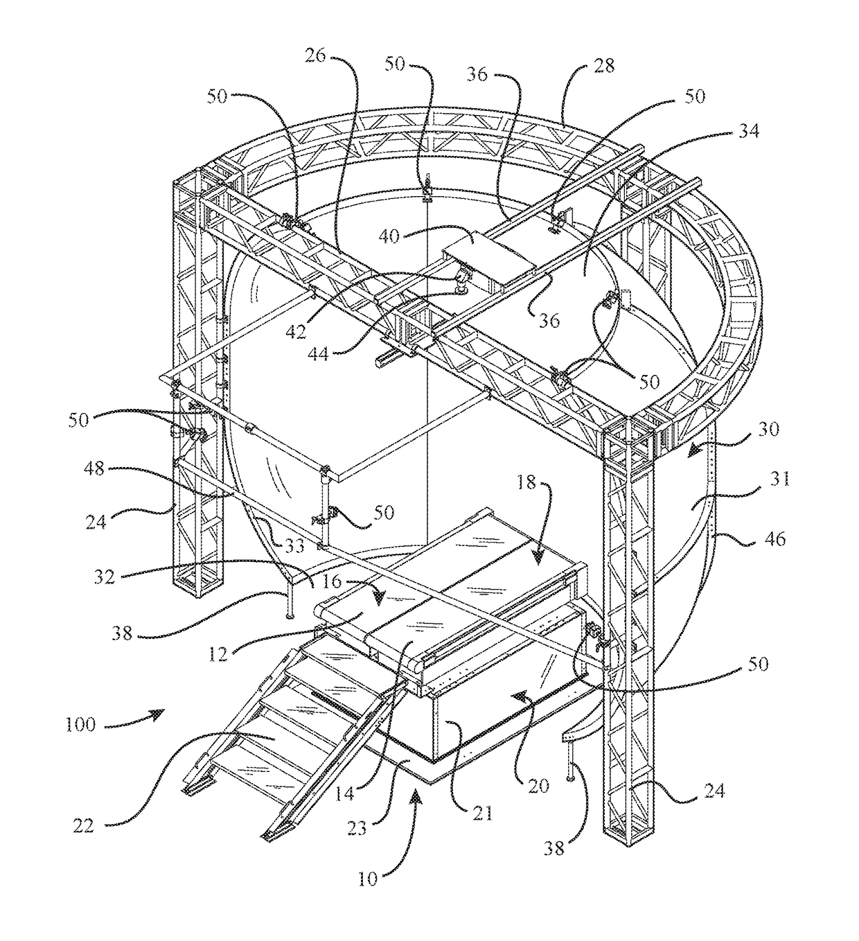 Force measurement system that includes a force measurement assembly, a visual display device, and one or more data processing devices