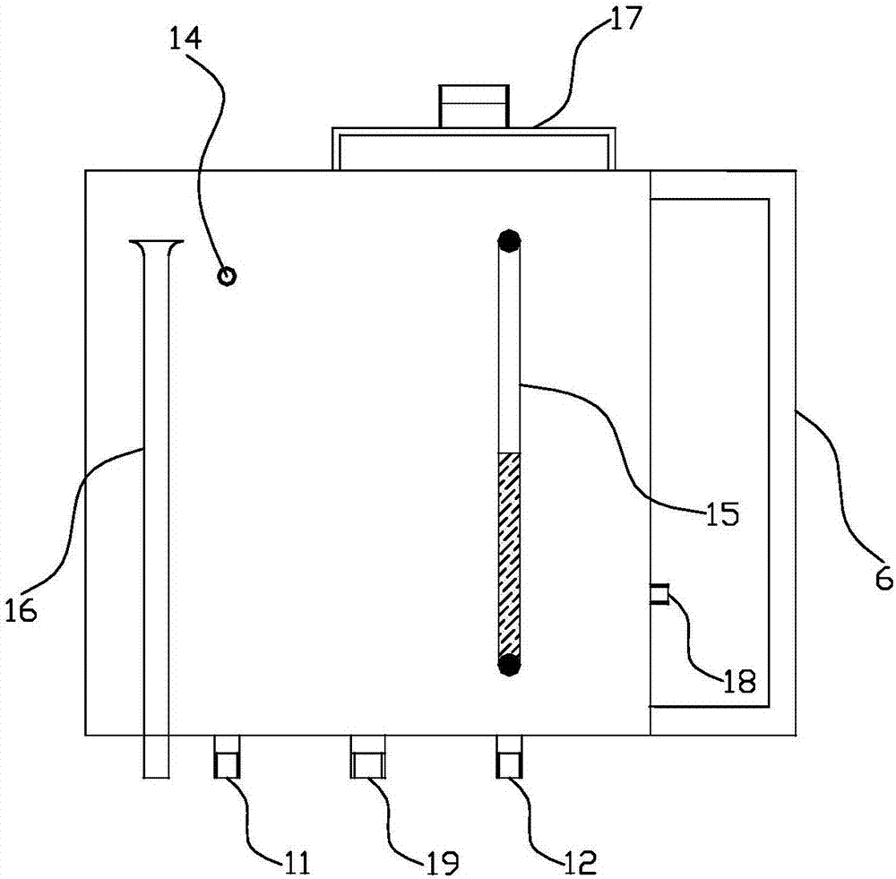 Snow making system for performance test device for freezing and refrigerating cabinet