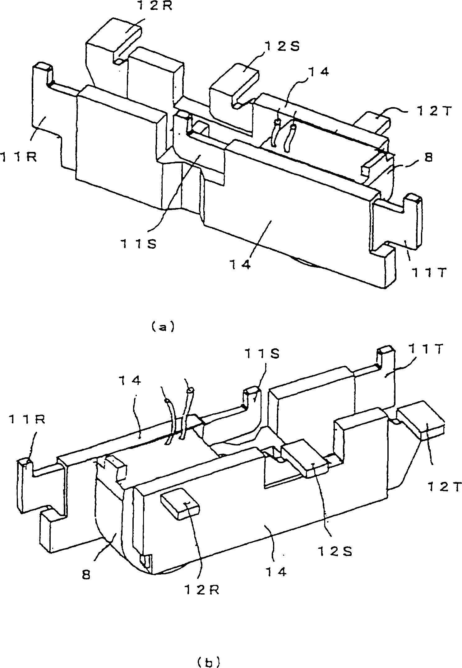 Method for fitting zero phase sequence converter in leakage circuit breaker