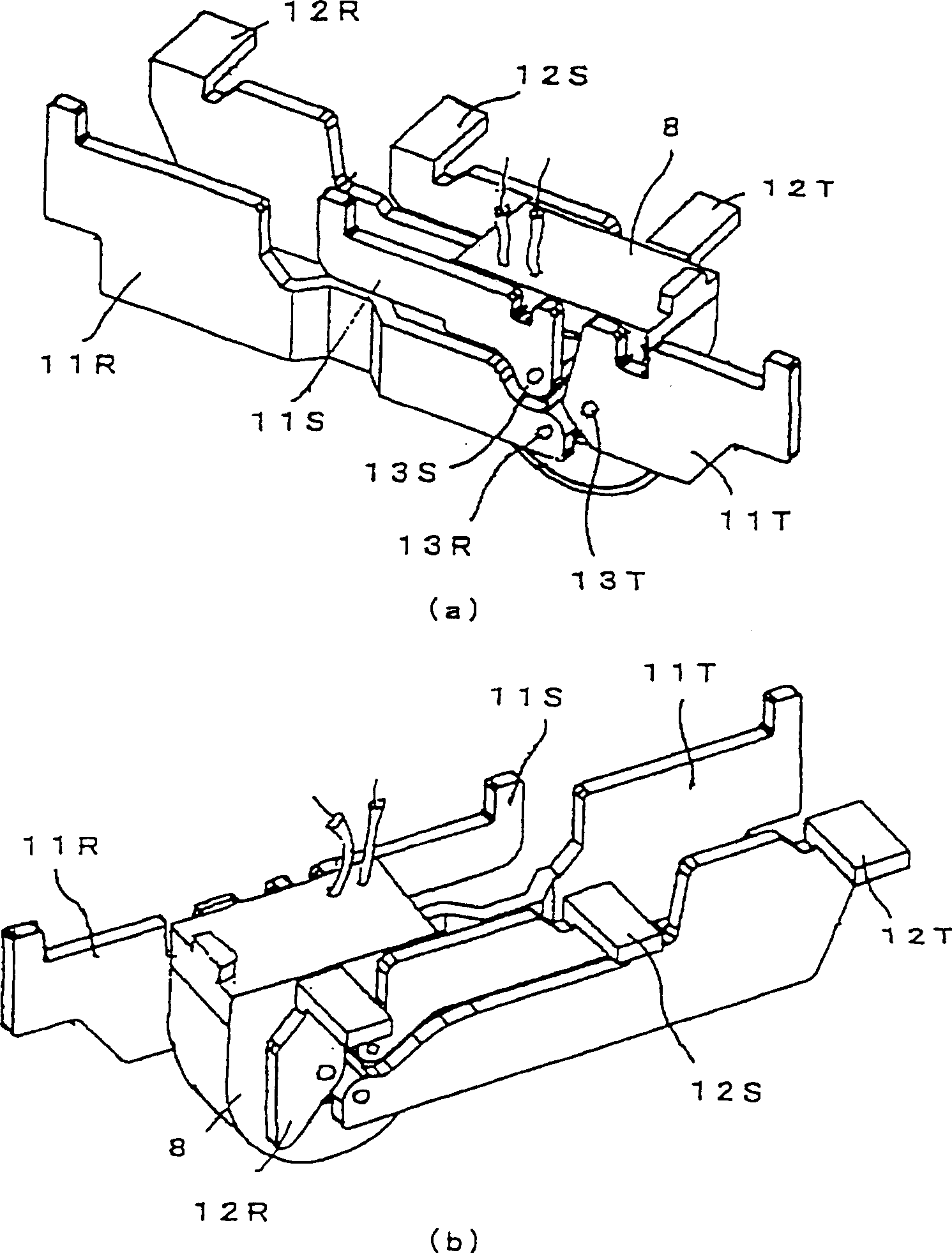 Method for fitting zero phase sequence converter in leakage circuit breaker