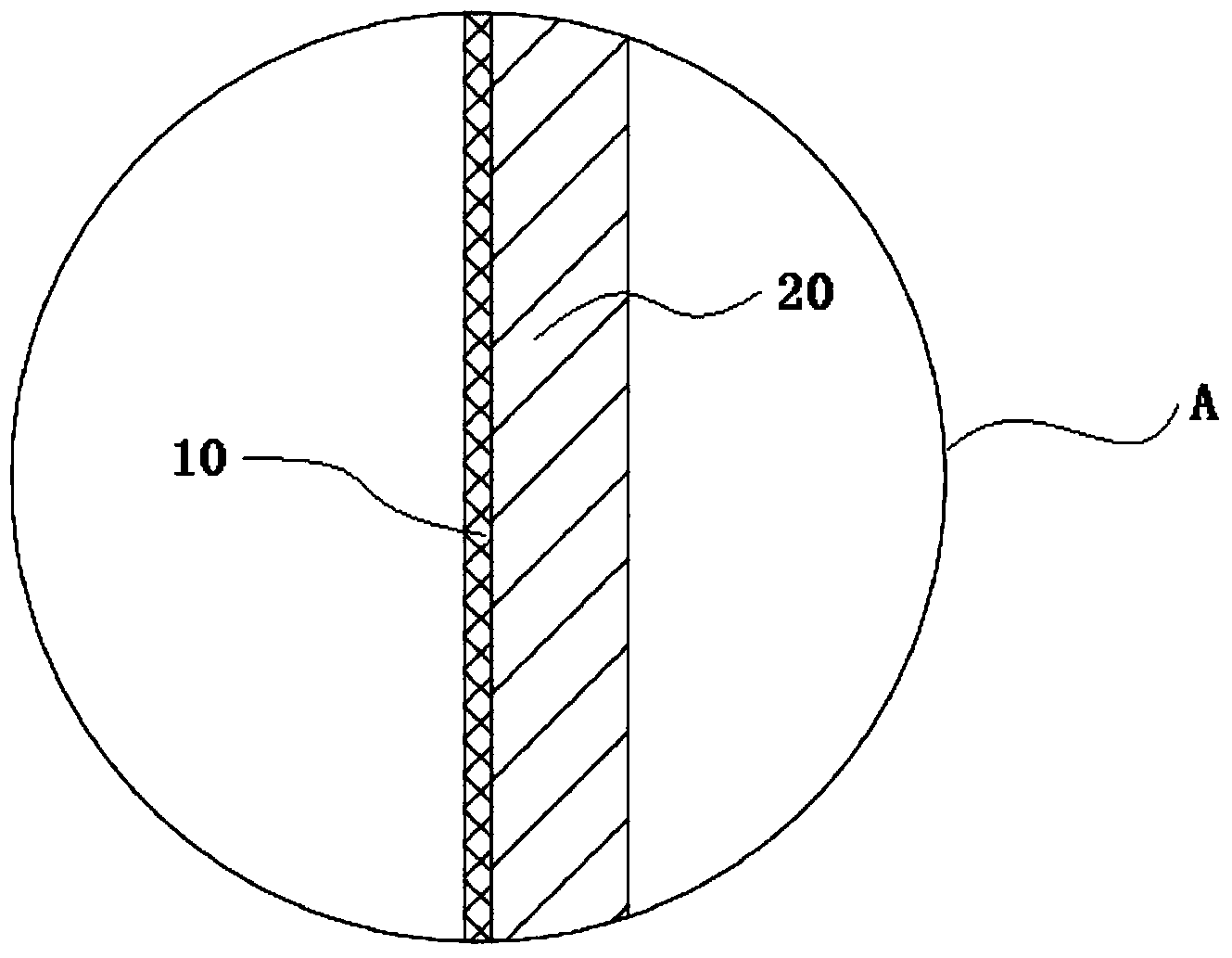 Crucible for polysilicon ingot casting, coating structure of crucible and coating preparation method