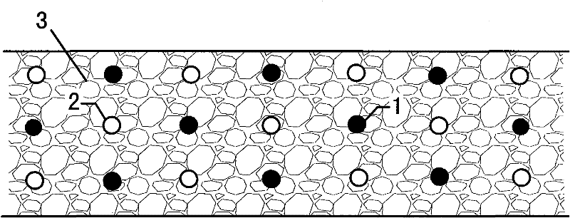 The three-in-one gas drainage method of drilling, blasting and pumping