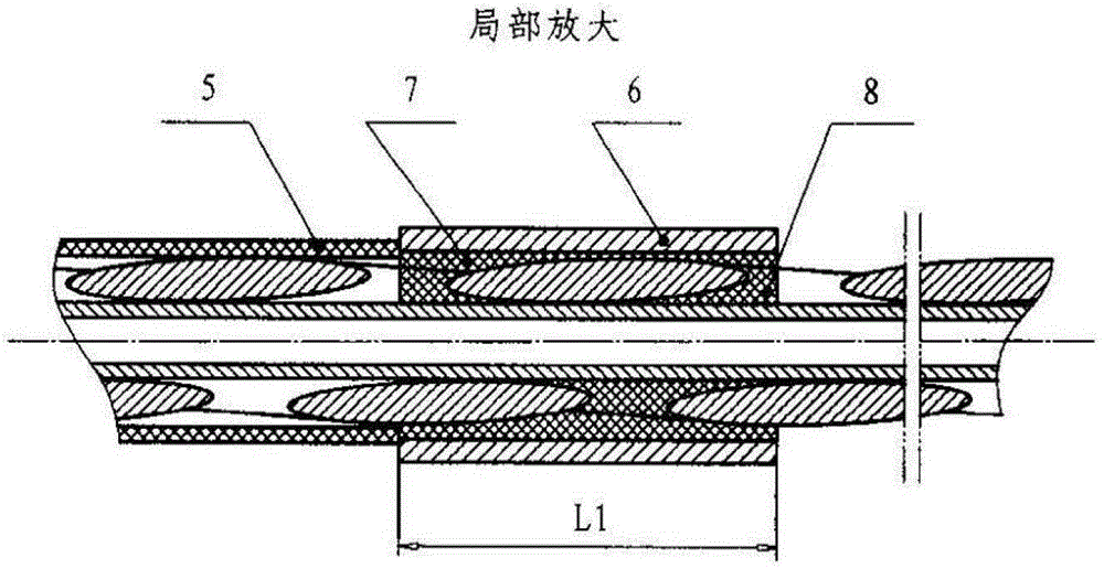 Grouting anchor cable in hole