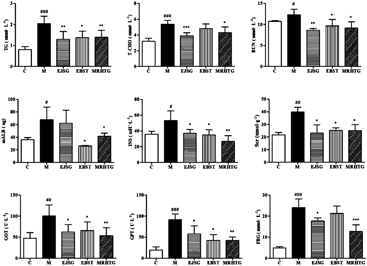 Application of verbascoside in treating and preventing type II diabetic nephropathy