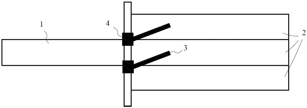 Colored material sorting system