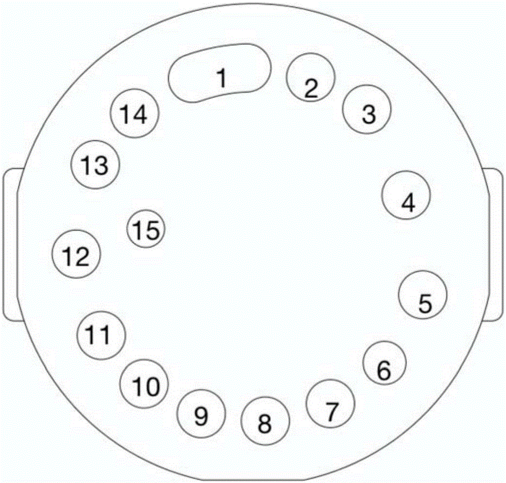 Automatic treatment device for pre-treatment of nucleic acid detection