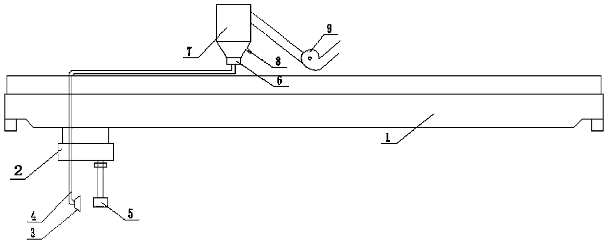 Gas collecting method for crown block in electrolysis workshop