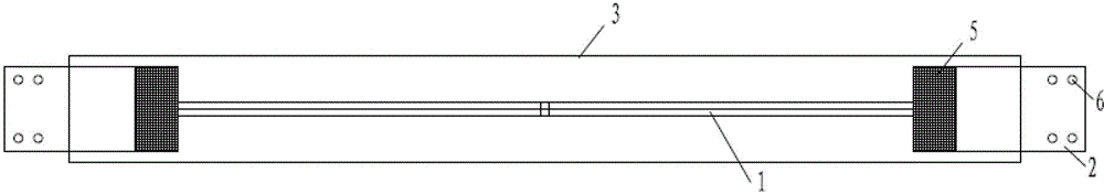 Double-inner-core buckling-preventive support structure