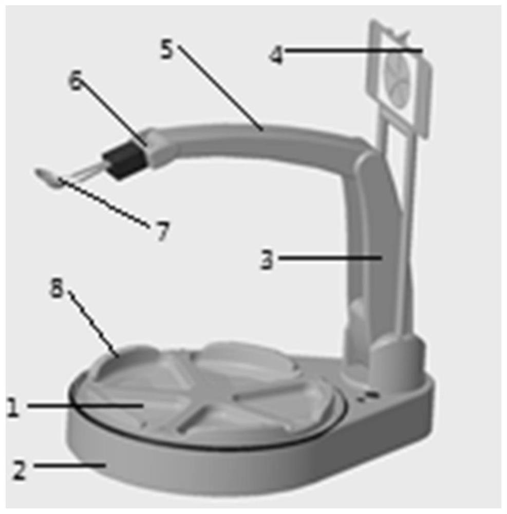 Meal assisting robot based on image processing and meal taking method thereof