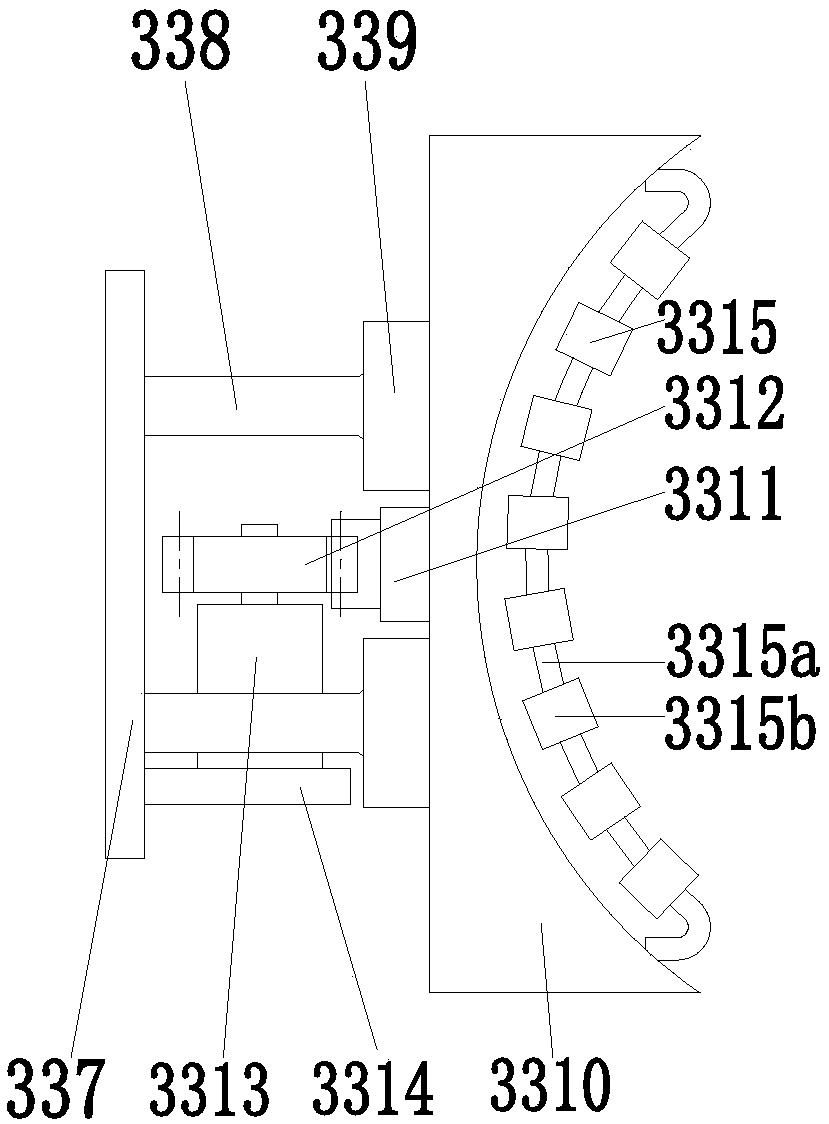 A single-leg medical leg massage device