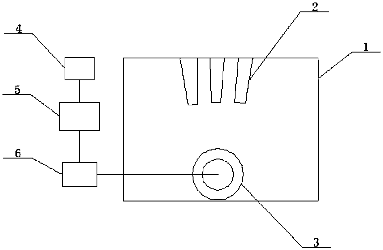 Semiconductor porcelain plate sand blasting machine capable of performing timing rotating sand blasting