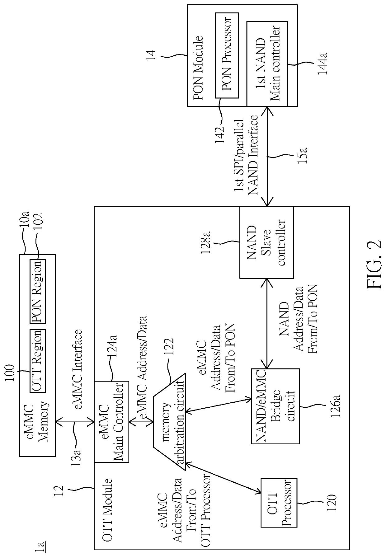 Memory sharing dual-mode network communication device