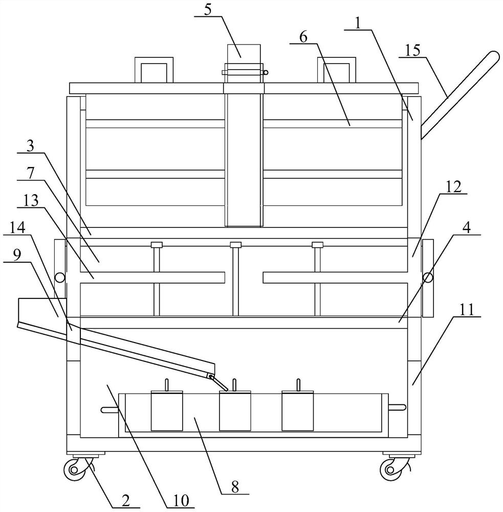 Disinfection device for nursing