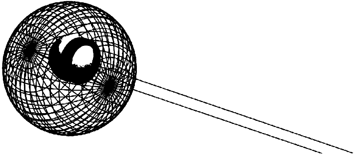 Laser-tracker-based calibration method for six-degree-of-freedom robot tool coordinate system