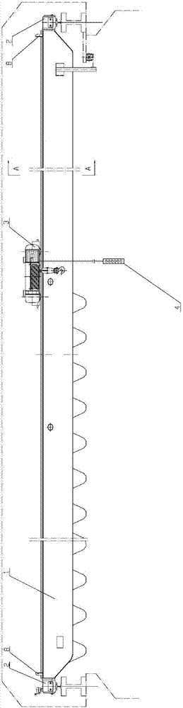 Beam crane with overhead corner trolley