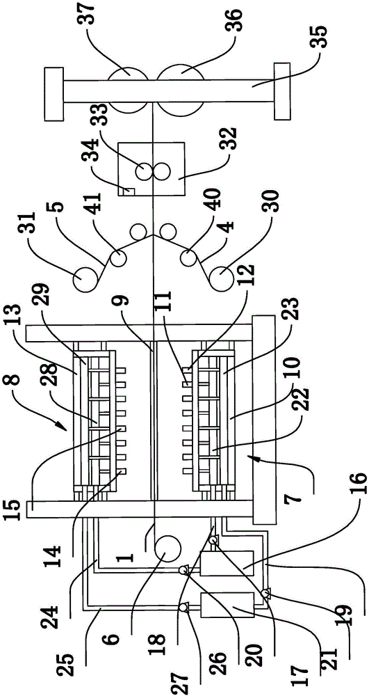 Preparation method of antibacterial nanofiber air filtering material