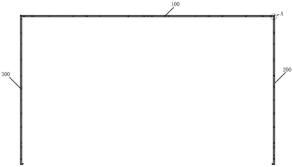 Display module and preparation method thereof, middle frame structure and display device