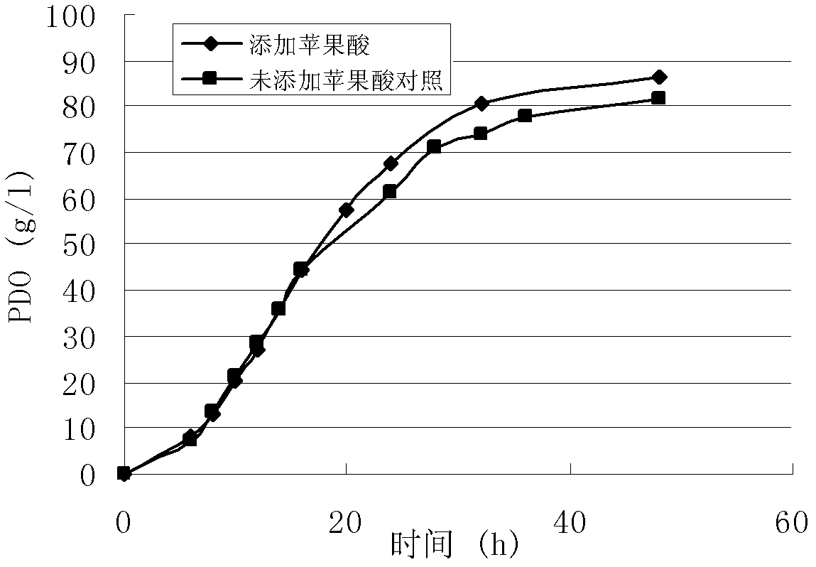 Method for producing 1, 3-propanediol through fermentation