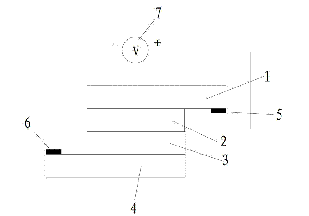 Preparation method of electrochromic device for polyaniline conductive fabric