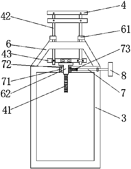 Massage armchair back structure device