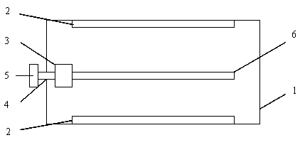 Electroplating production method and device for copper/aluminum composite conducting bar