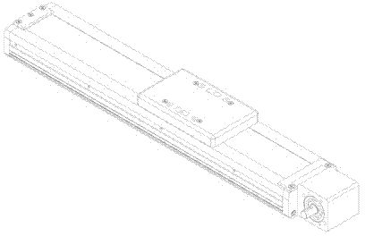 Novel dustproof linear sliding table