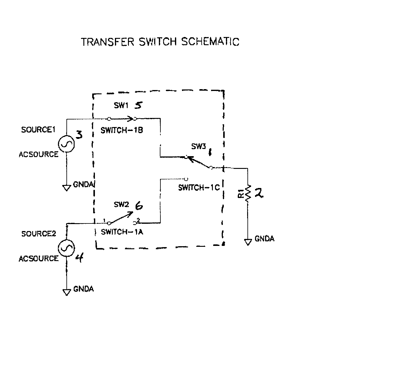 Method for apparatus for transfer control and undervoltage detection in an automatic transfer switch