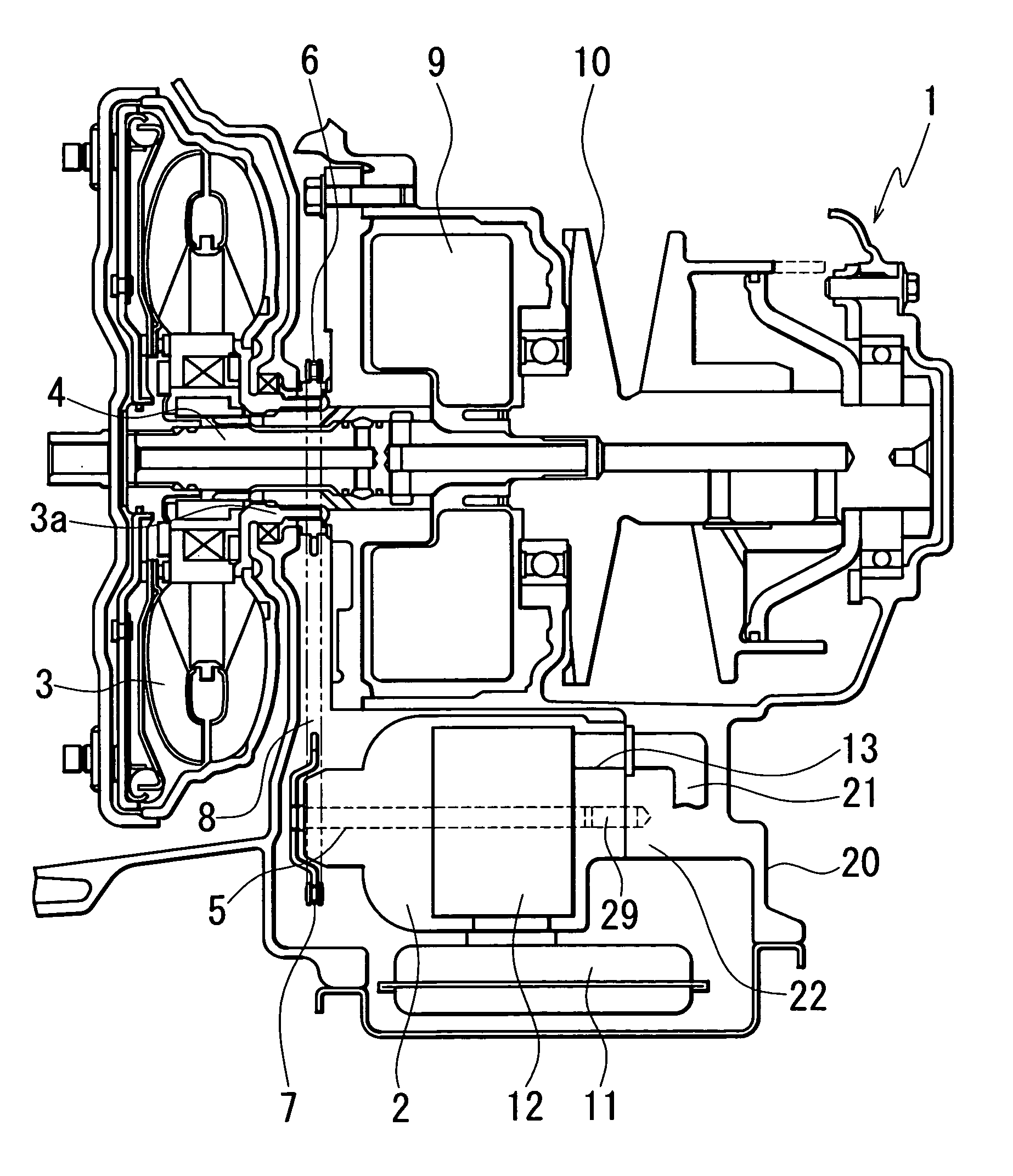 Connection structure of oil passage