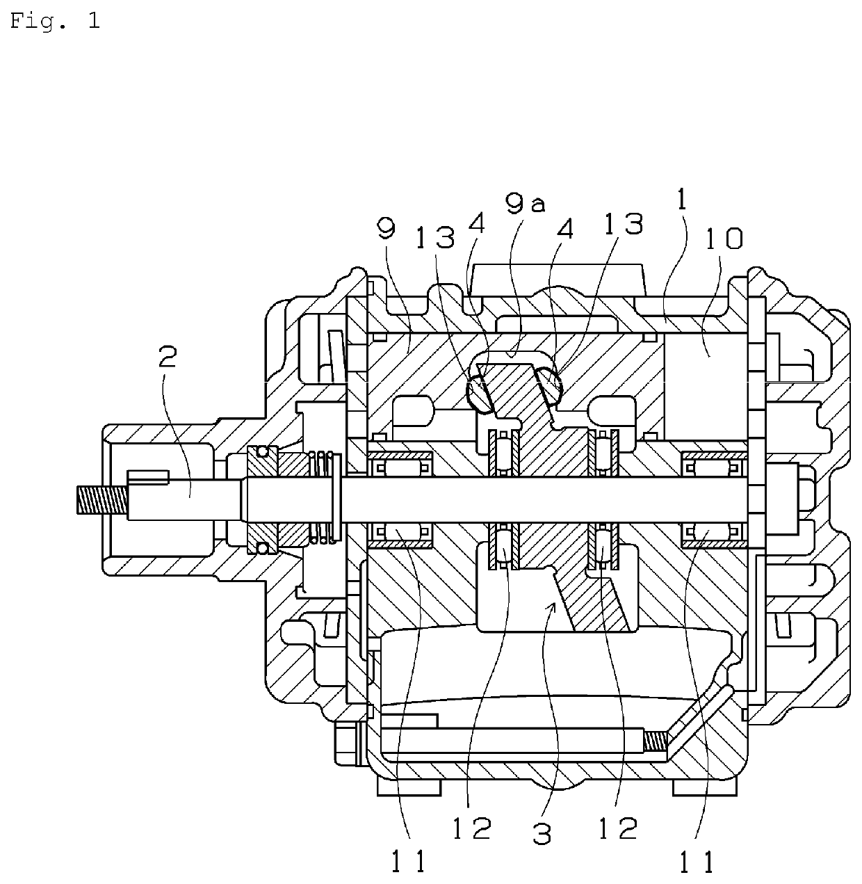 Semispherical shoe for swash plate compressor and swash plate compressor