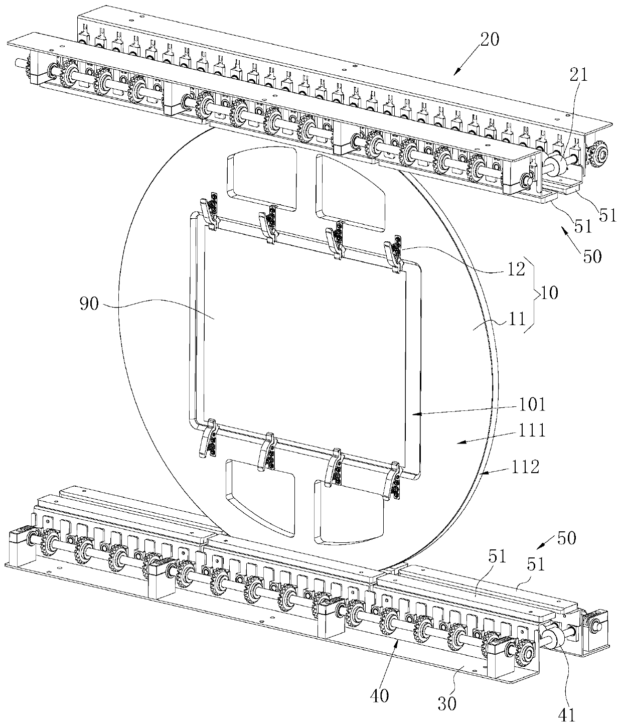 Liquid homogenizing device for printed circuit board