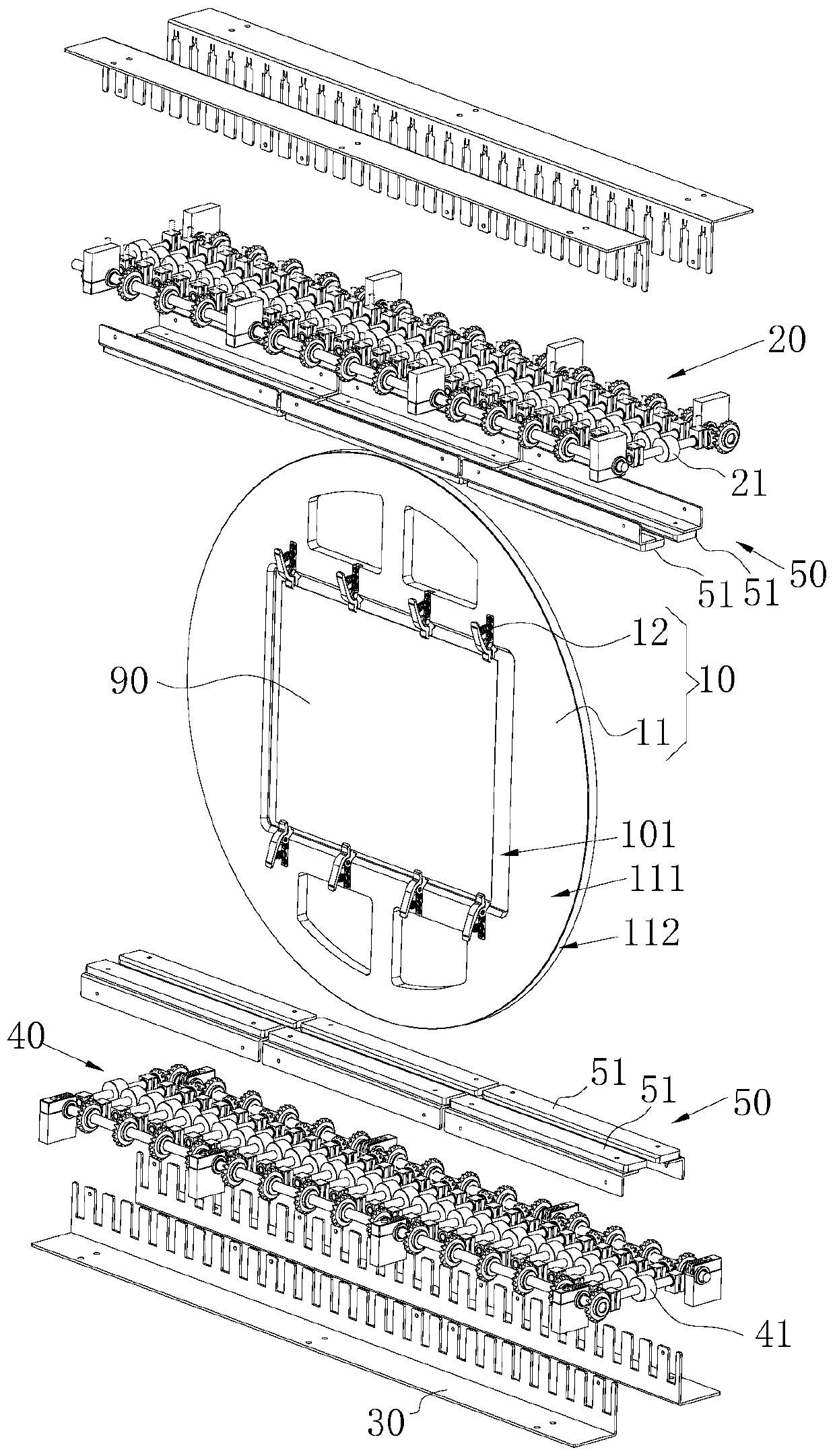 Liquid homogenizing device for printed circuit board