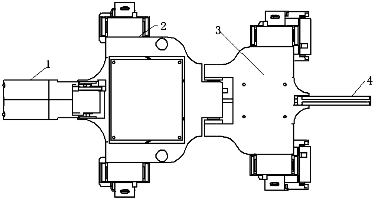 Electric-driven bionic quadruped robot with environment perception ability and control method