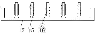 Architectural glass transfer frame with high practicability