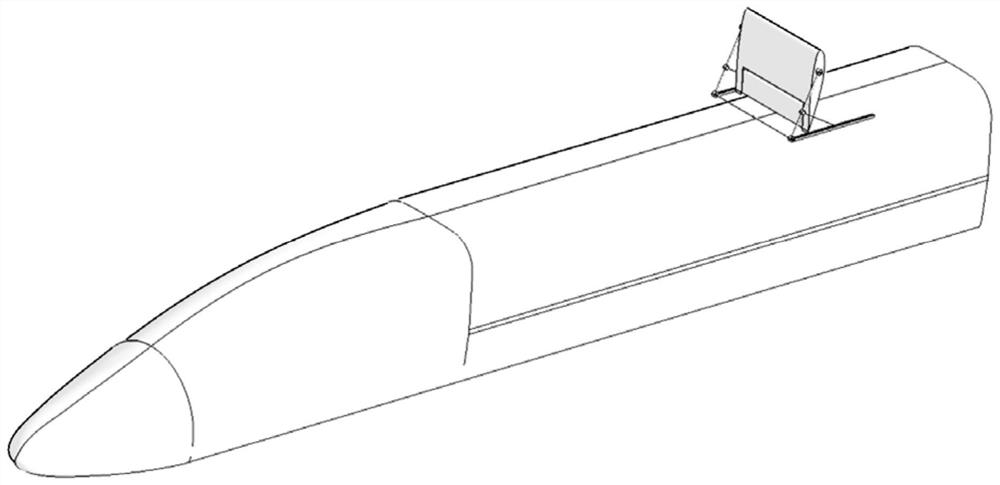 High-speed train resistance increasing and load shedding method and structure